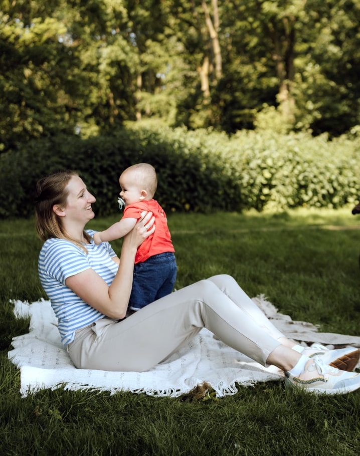 Kinderdagverblijf Vlinderwerf - Buitenspelen babygroep